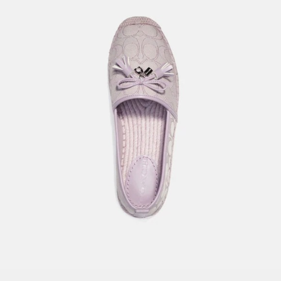 COPY - Coach Carson lilac espadrilles - Picture 3 of 4